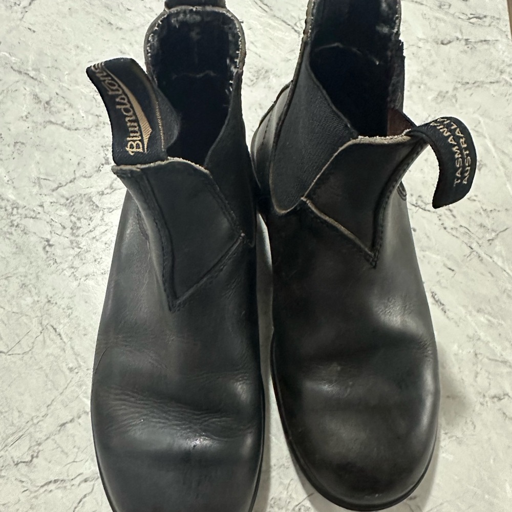Blundstone Men's Black Leather Boots